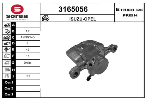 Brake Caliper (3165056)