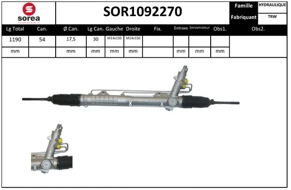 Steering Gear (SOR1092270)