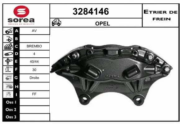 Brake Caliper (3284146)