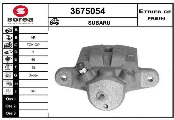 Brake Caliper (3675054)