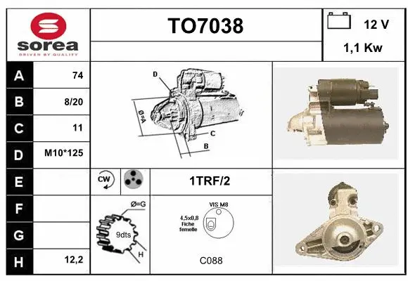 Starter (TO7038)