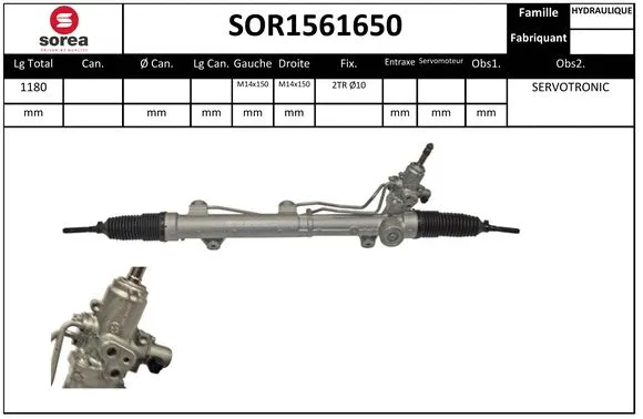 Steering Gear (SOR1561650)