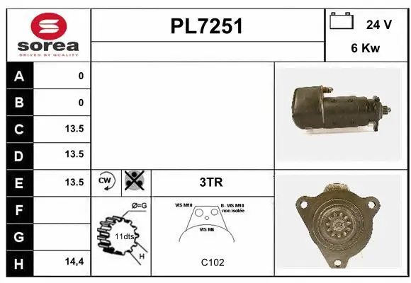Starter (PL7251)