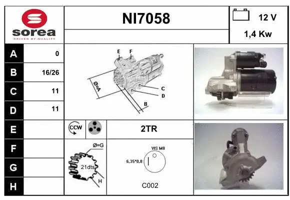 Starter (NI7058)