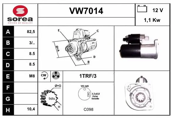 Starter (VW7014)