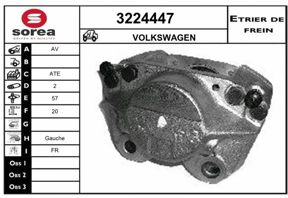 Brake Caliper (3224447)