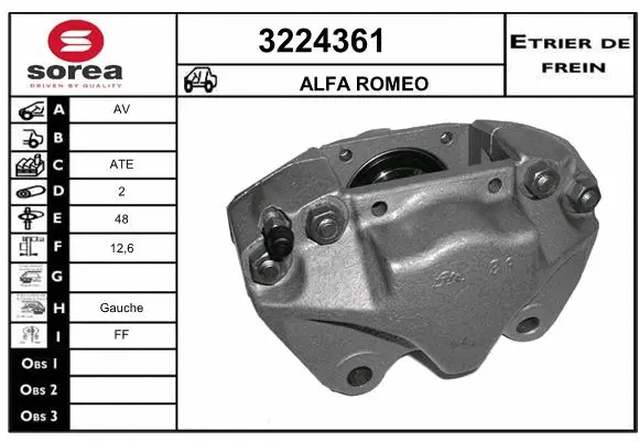 Brake Caliper (3224361)