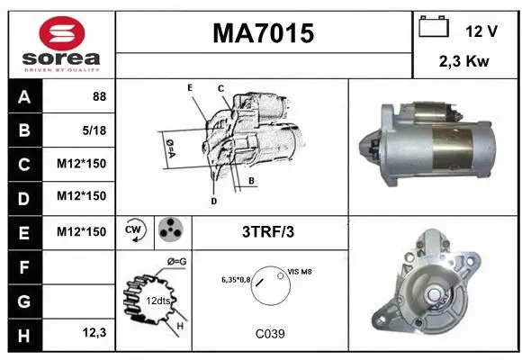 Starter (MA7015)