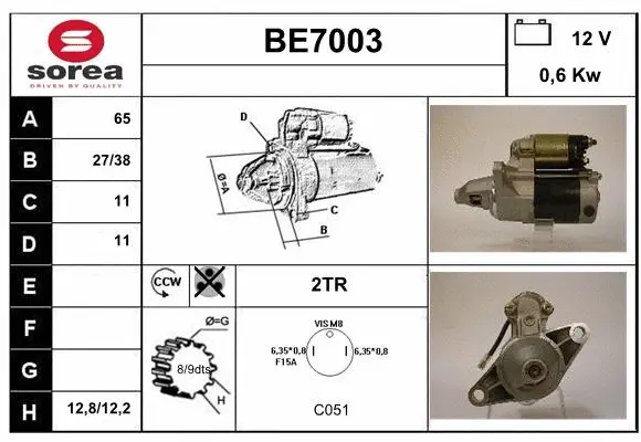 Starter (BE7003)