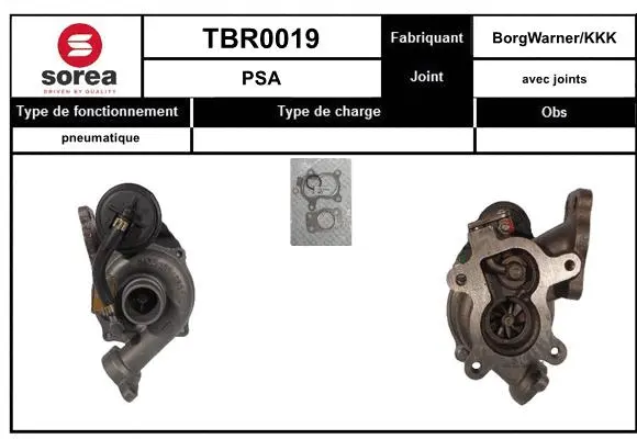 Charger, charging (supercharged/turbocharged) (TBR0019)