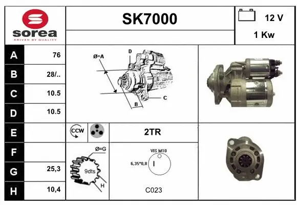 Starter (SK7000)