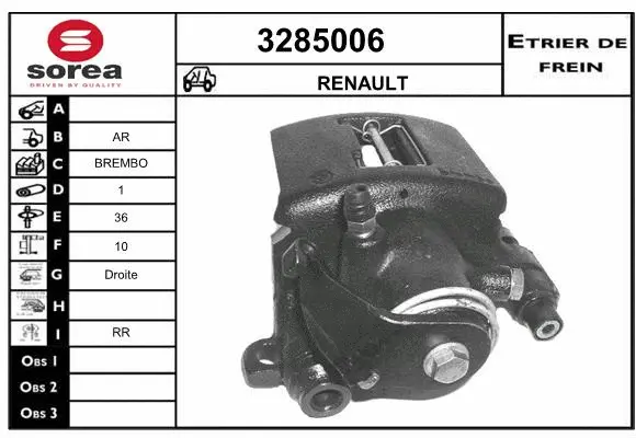 Brake Caliper (3285006)