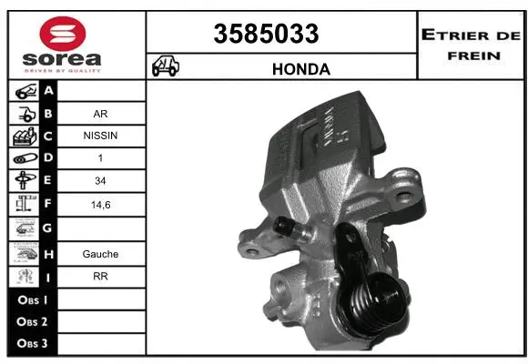 Brake Caliper (3585033)