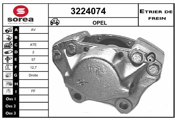 Brake Caliper (3224074)