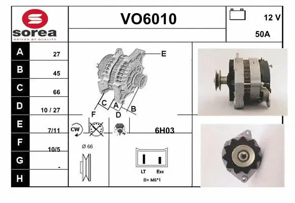 Alternator (VO6010)