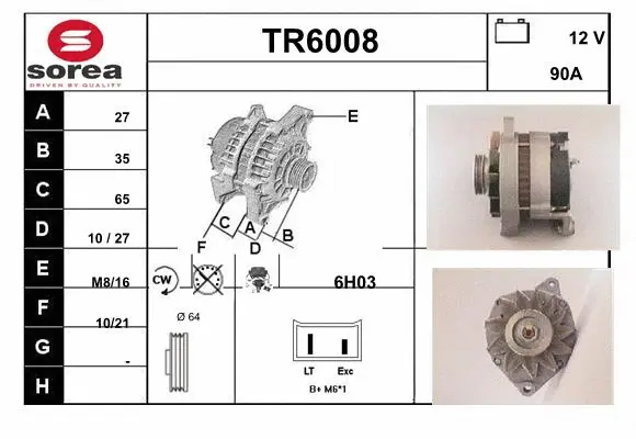 Alternator (TR6008)