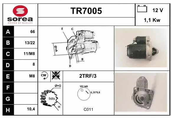 Starter (TR7005)
