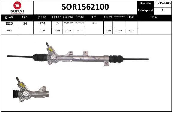 Steering Gear (SOR1562100)