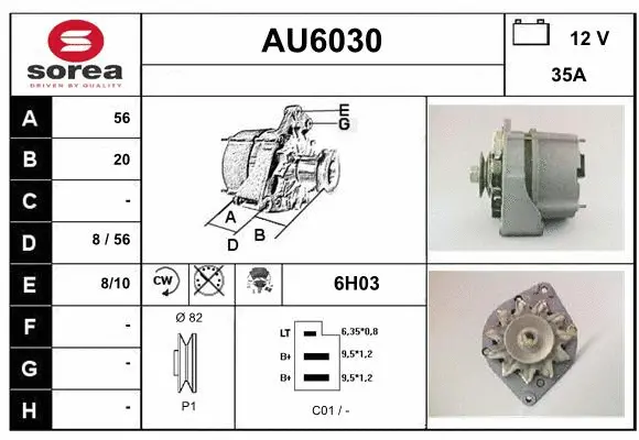 Alternator (AU6030)