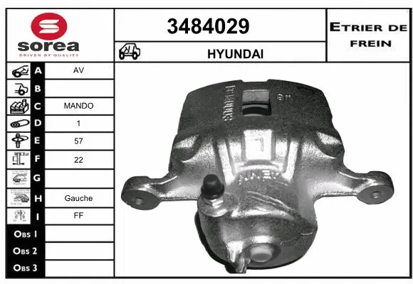 Brake Caliper (3484029)