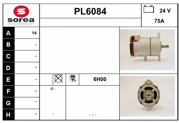 Alternator (PL6084)