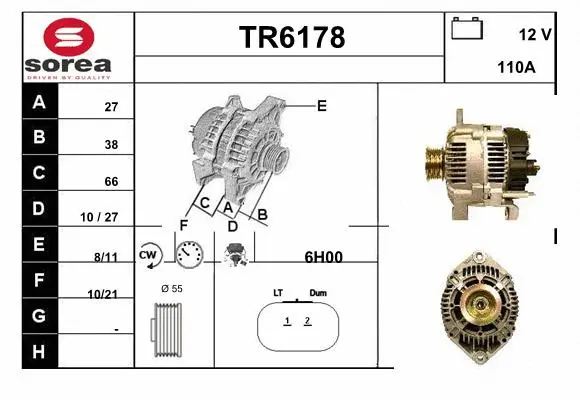 Alternator (TR6178)