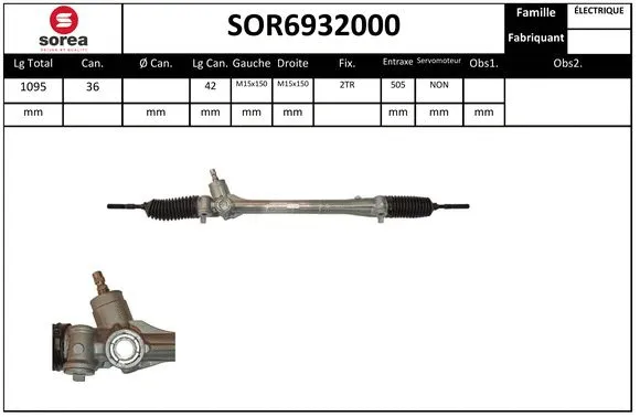 Steering Gear (SOR6932000)