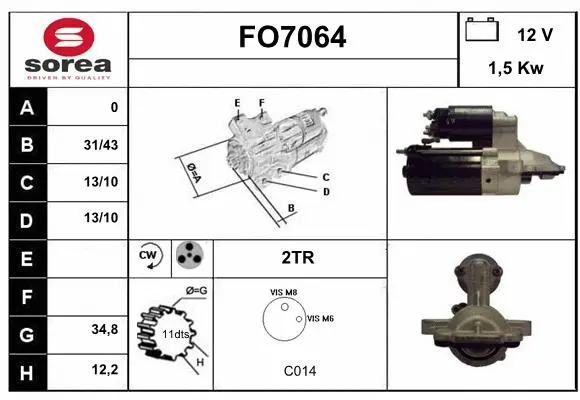 Starter (FO7064)