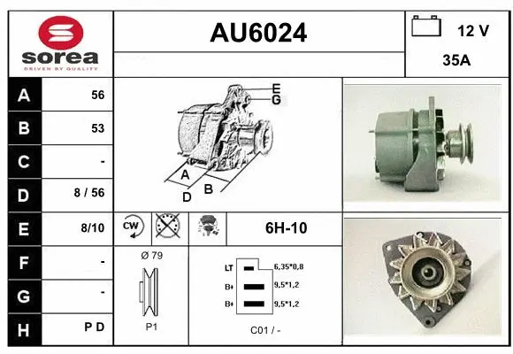 Alternator (AU6024)