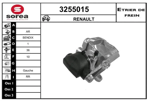 Brake Caliper (3255015)