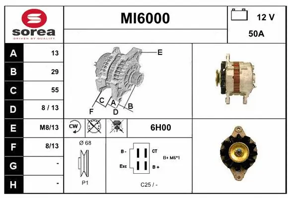 Alternator (MI6000)