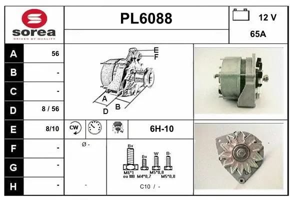 Alternator (PL6088)