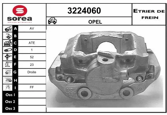 Brake Caliper (3224060)