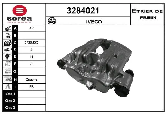 Brake Caliper (3284021)