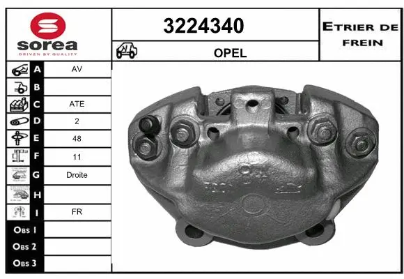 Brake Caliper (3224340)