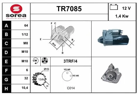 Starter (TR7085)