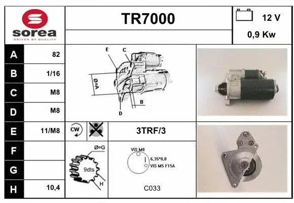 Starter (TR7000)