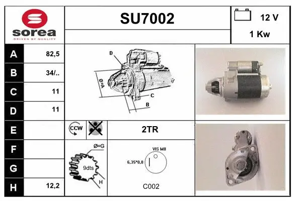 Starter (SU7002)