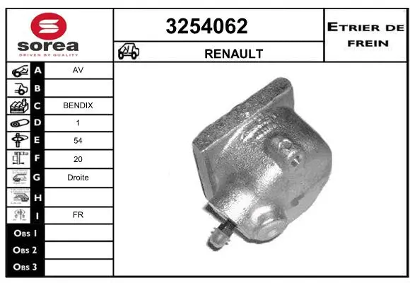 Brake Caliper (3254062)
