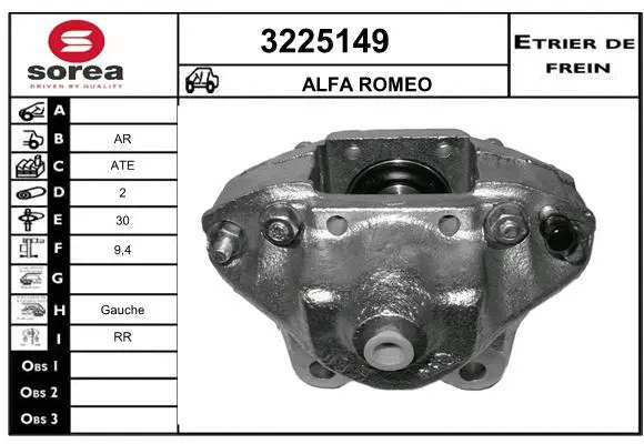 Brake Caliper (3225149)