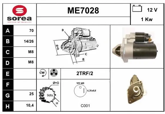 Starter (ME7028)