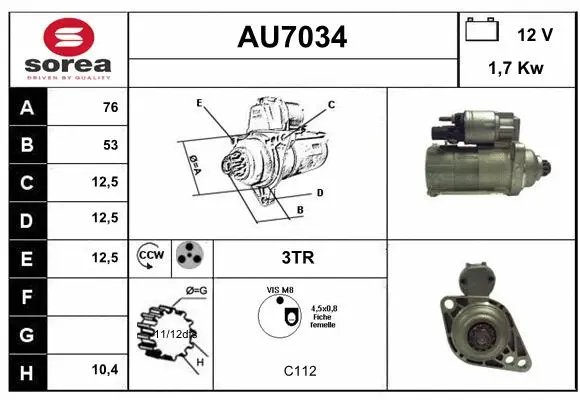 Starter (AU7034)