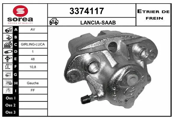 Brake Caliper (3374117)