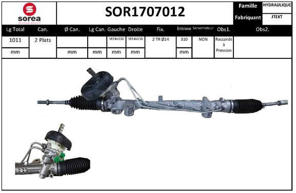 Steering Gear (SOR1707012)