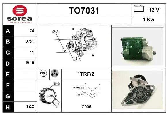 Starter (TO7031)