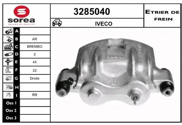 Brake Caliper (3285040)
