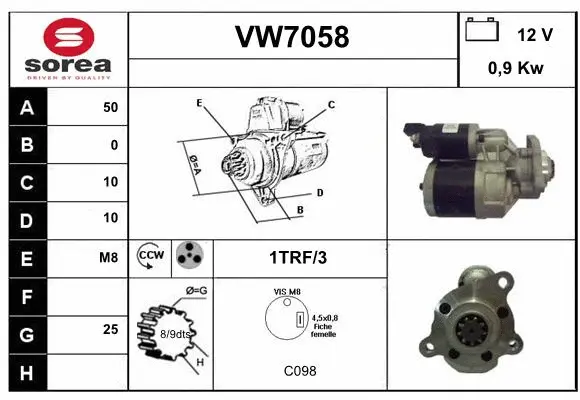 Starter (VW7058)