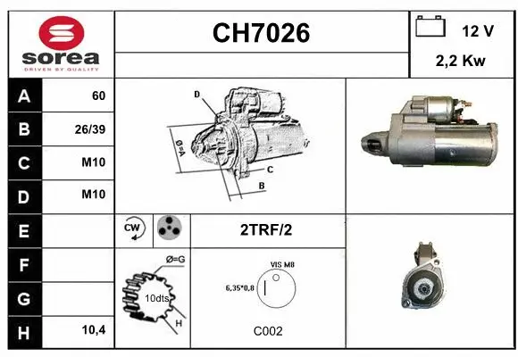 Starter (CH7026)