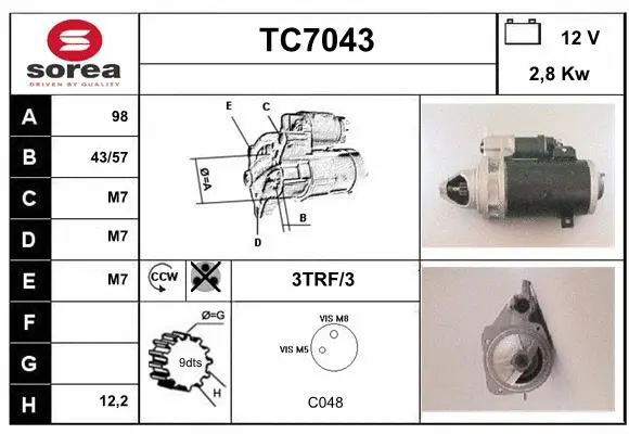 Starter (TC7043)