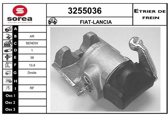 Brake Caliper (3255036)